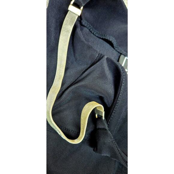 Vtg 80s City Triangles Little Black Dress Silver Mesh Straps S Whimsey goth S/M - Picture 5 of 5